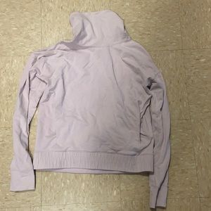 Scuba cowl neck sweatshirt